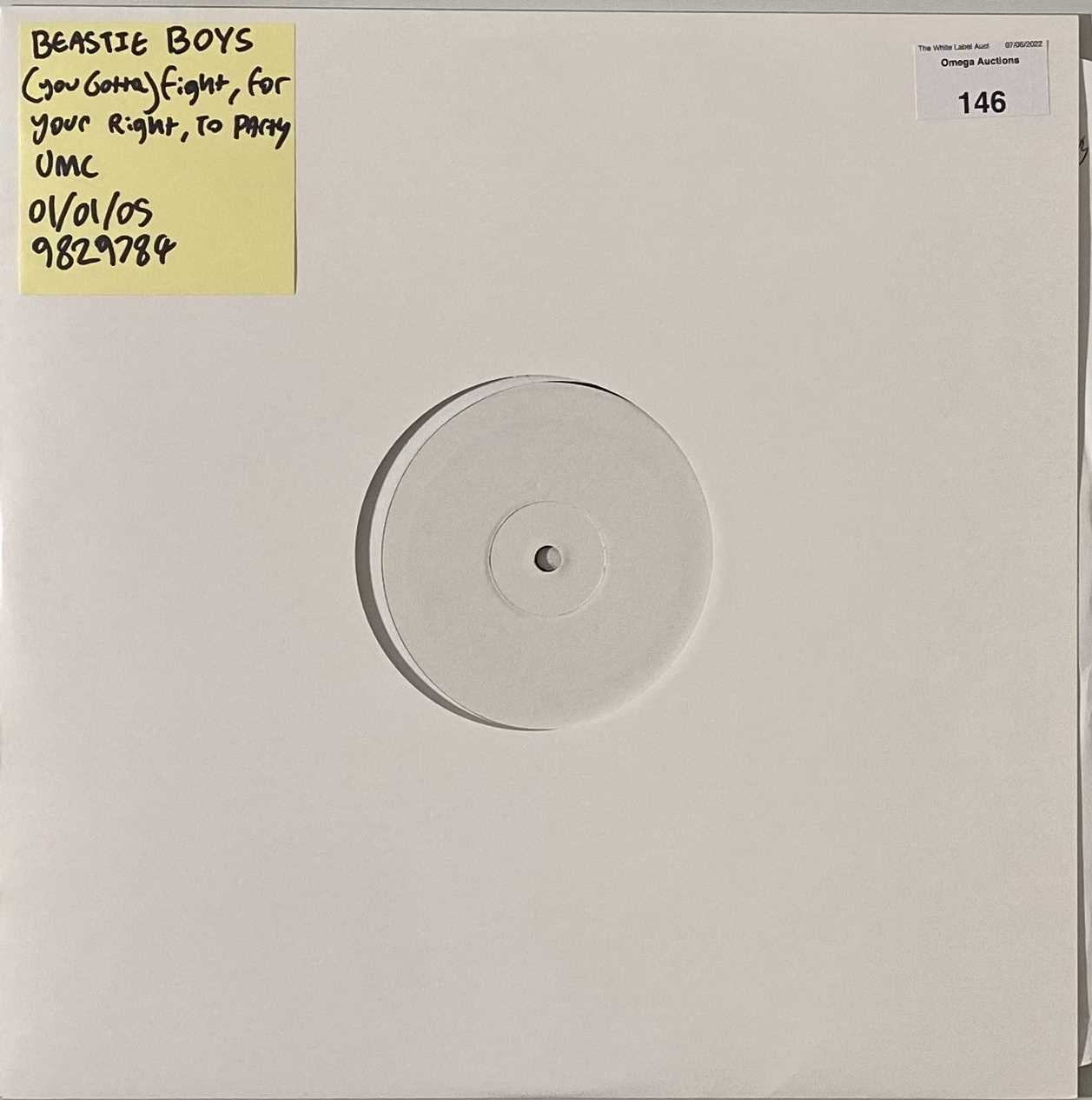 Lot 146 - BEASTIE BOYS - (YOU GOTTA) FIGHT FOR YOUR RIGHT (TO PARTY) 12" (DEF JAM CLASSICS/UMC 9829784)