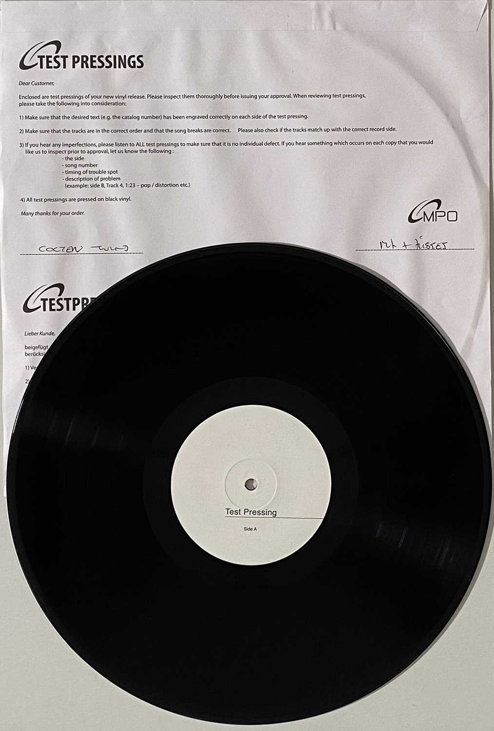 Lot 154 - COCTEAU TWINS - FOUR CALENDER-CAFE LP (2019 - UMC 7731054)