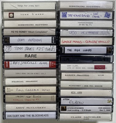 Lot 40 - CASSETTES - DEMOS AND RARE LIVE RECORDINGS INC OASIS LIVE.