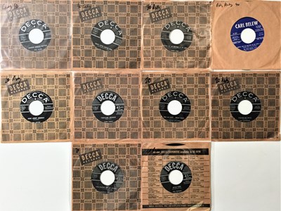 Lot 221 - DECCA - ROCKABILLY/ COUNTRY 7" PACK