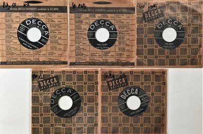 Lot 224 - DECCA - ROCKABILLY/ R&R 7" RARITIES
