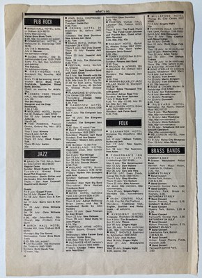 Lot 474 - THE SEX PISTOLS - MANCHESTER LESSER FREE TRADE HALL, 1976.