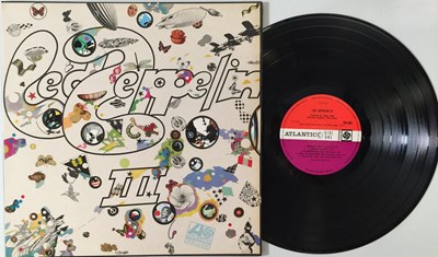 Lot 193 - LED ZEPPELIN - III LP (ORIGINAL UK COPY - ATLANTIC 2401002)