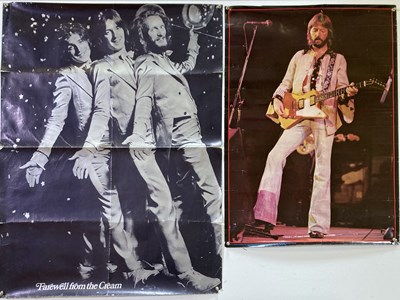 Lot 141 - ERIC CLAPTON / CREAM - POSTERS / TICKETS ETC.