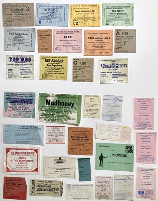 Lot 192 - 1970S/80S TICKET COLLECTION INC QUEEN.