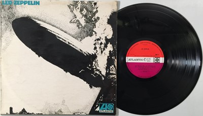 Lot 207 - LED ZEPPELIN - LED ZEPPELIN 'I' LP (ORIGINAL UK 'TURQUOISE' LETTERING/SUPERHYPE COPY - ATLANTIC 588171)