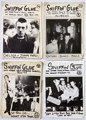 Lot 480 - SNIFFIN' GLUE FANZINES.