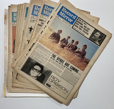 Lot 124 - RECORD MIRROR MAGAZINES - 1965. ﻿