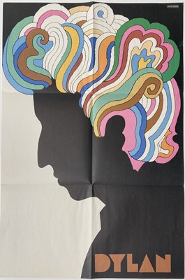 Lot 215 - MILTON GLASER - BOB DYLAN 1966 PROMOTIONAL POSTER.