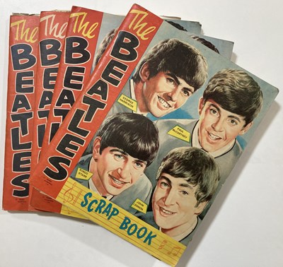 Lot 506 - THE BEATLES - FOUR NEMS SCRAPBOOKS.