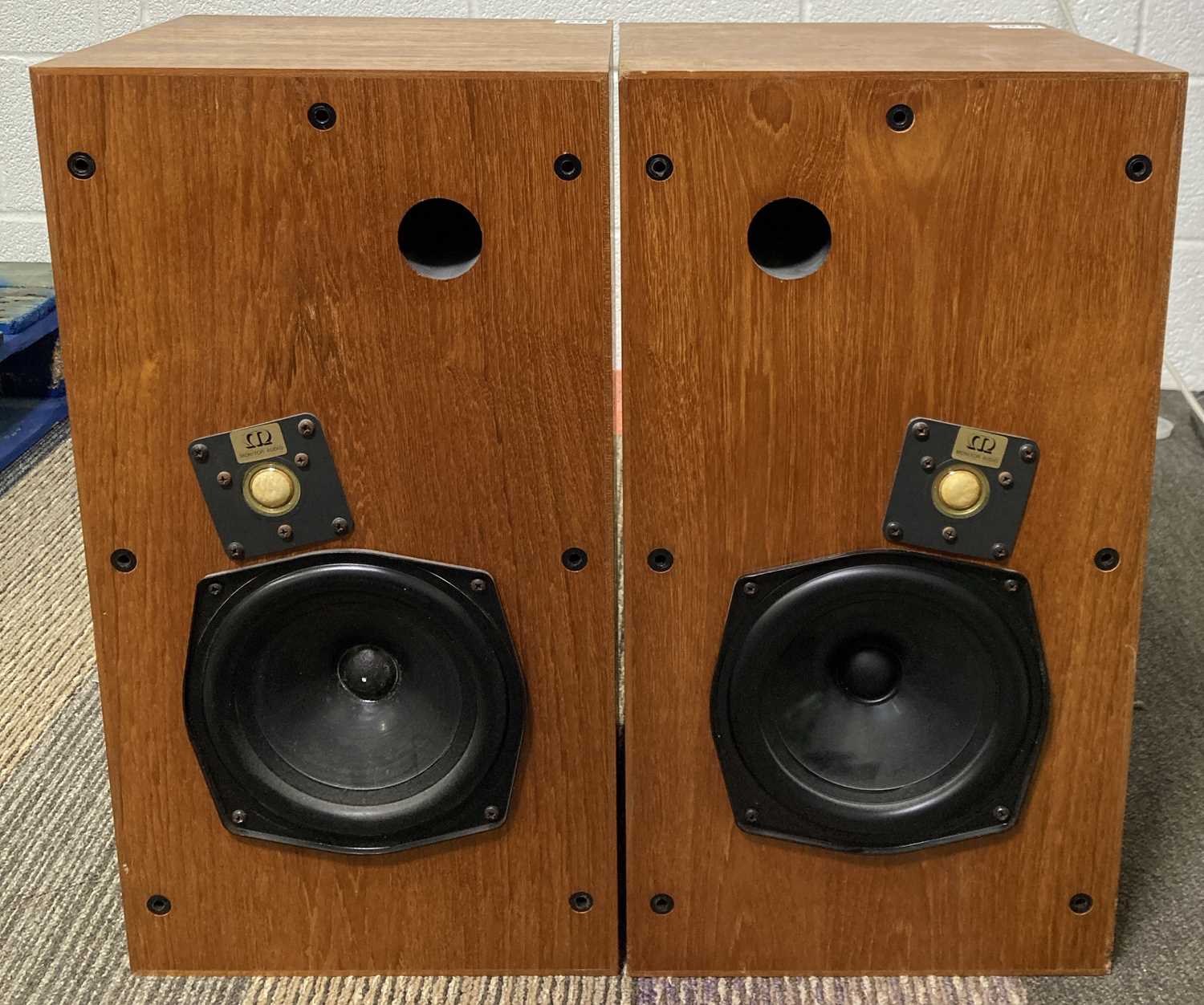 Lot 19 - MONITOR AUDIO MA4 MK1 LOUDSPEAKERS CIRCA 1976.
