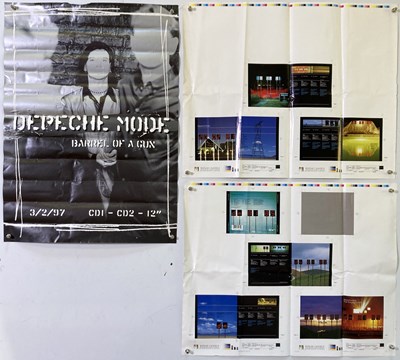 Lot 47 - DEPECHE MODE - 'THE SINGLES' PROOF CD DESIGNS.
