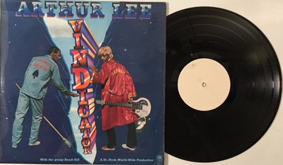Lot 227 - ARTHUR LEE - VINDICATOR LP (ORIGINAL UK WHITE LABEL TEST PRESSING - A&M AMLS 64356)