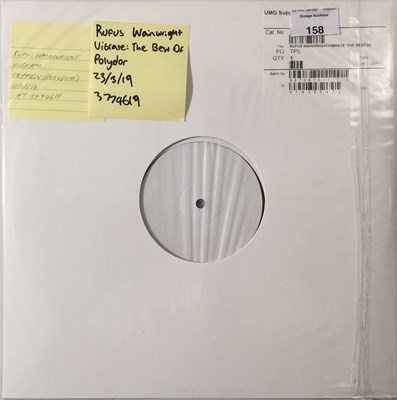 Lot 158 - RUFUS WAINWRIGHT - VIBRATE - THE BEST OF LP (2019 - POLYDOR 3774619)