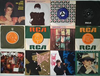 Lot 696 - BOWIE / ROLLING STONES / THE WHO - CLASSIC ARTISTS - 7" COLLECTION