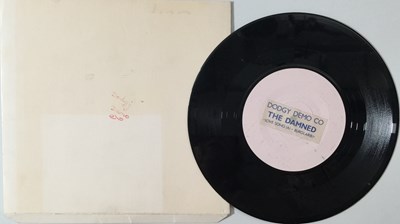 Lot 261 - THE DAMNED - LOVE SONG/BURGLAR 7" (ORIGINAL UK PROMO - DODGY DEMO CO SGS 105)