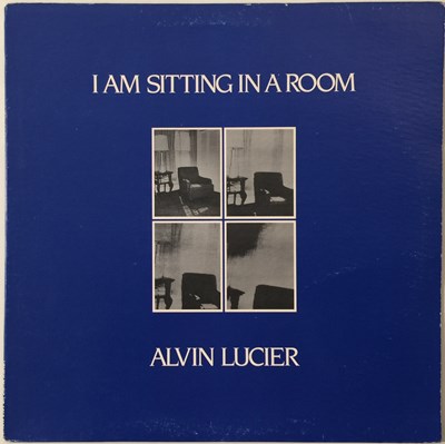 Lot 277 - ALVIN LUCIER - I AM SITTING IN A ROOM LP (ORIGINAL US COPY - LOVELY MUSIC LTD VR 1013)