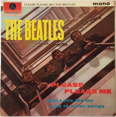 Lot 34 - THE BEATLES - PLEASE PLEASE ME LP (2ND UK MONO 'BLACK AND GOLD' - PMC 1202)
