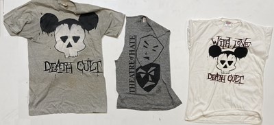 Lot 593 - THE CULT / BILLY DUFFY - OWNED AND WORN T-SHIRTS.