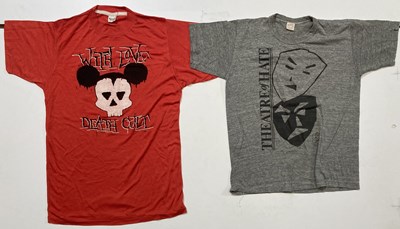 Lot 594 - BILLY DUFFY / THE CULT - EARLY DEATH CULT T-SHIRT OWNED BY BILLY DUFFY.