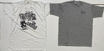 Lot 595 - BILLY DUFFY / THE CULT - OWNED AND WORN CONCERT T-SHIRTS.
