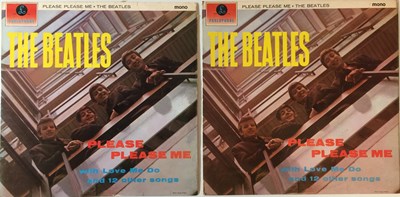 Lot 35 - THE BEATLES - PLEASE PLEASE ME MONO LPs (5TH AND 7TH 1 BOX PRESSINGS)