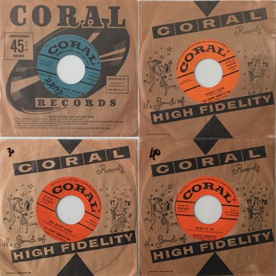 Lot 193 - JOHNNY BURNETTE - 7" CORAL RARITIES