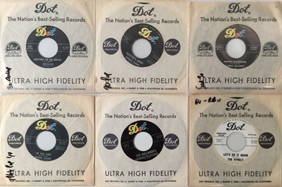 Lot 195 - DOT RECORDS - 7" PACK (60s POP/ SOUL/ DOO WOP)