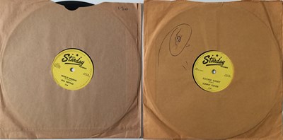 Lot 251 - SONNY FISHER/BILL NETTLES - ORIGINAL US STARDAY RECORDS 10" 78RPM RECORDINGS