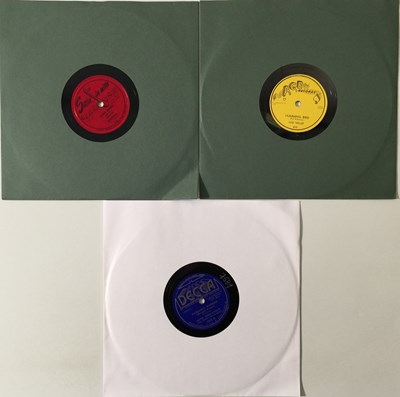 Lot 254 - JOHN GREER/LOU MILLET/PEETIE WHEATSTRAW - ORIGINAL US 10" 78RPM RECORDINGS