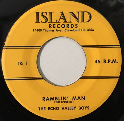 Lot 198 - THE ECHO VALLEY BOYS - RAMBLIN' MAN 7" (ROCKABILLY - ISLAND - IR1/2)