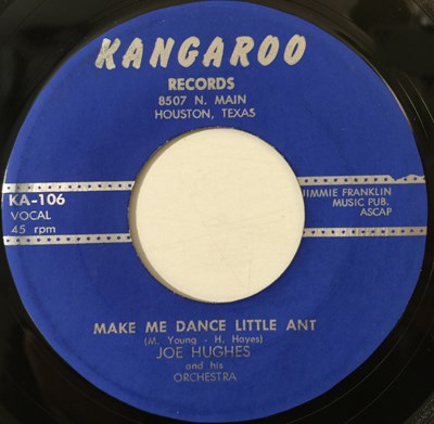 Lot 203 - JOE HUGHES - MAKE ME DANCE LITTLE ANT 7" (R&B - KANGAROO KA-106)
