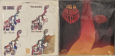 Lot 722 - THE MAGIC MIXTURE / THE SMOKE - ORIGINAL LP RARITIES