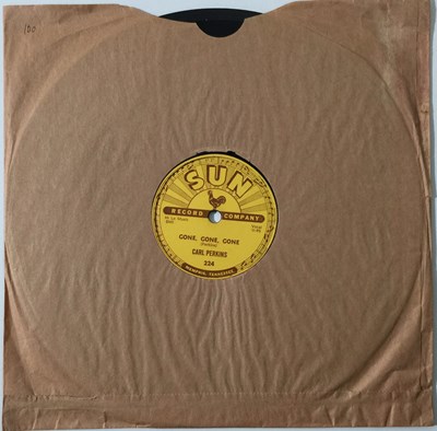 Lot 277 - CARL PERKINS - SUN 224 - GONE, GONE, GONE - ORIGINAL 10" 78RPM RECORDING