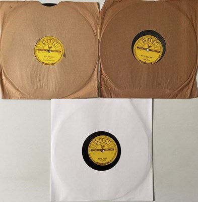 Lot 279 - WARREN SMITH - ORIGINAL US SUN RECORDS 10" 78RPM RECORDINGS