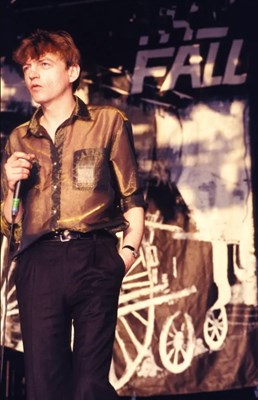 Lot 448 - THE FALL / MARK E. SMITH - OWNED AND STAGE WORN SHIRT.