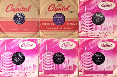 Lot 300 - CAPITOL RECORDS - ORIGINAL R&R/R&B/BLUES 10" 78RPM RECORDINGS