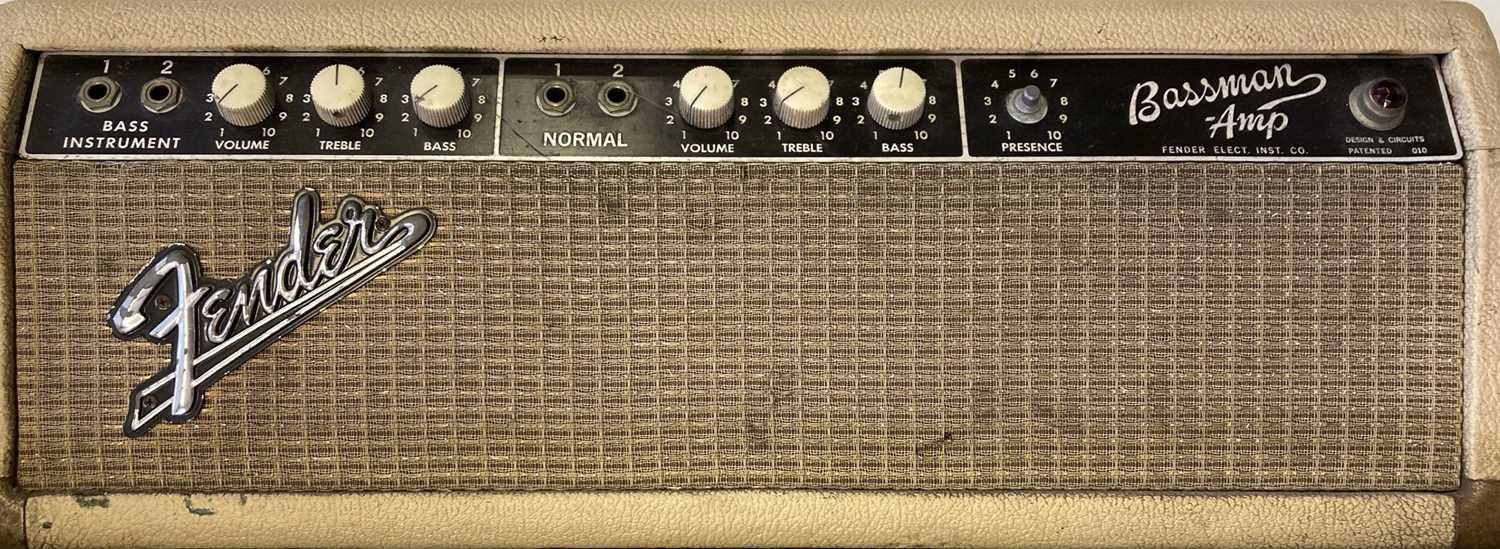 Lot 24 - FENDER BASSMAN AMP COMBO CIRCA 1964.
