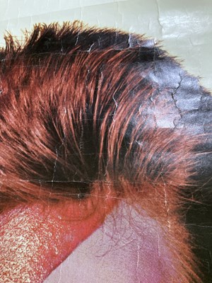 Lot 381 - DAVID BOWIE - ORIGINAL ALADDIN SANE POSTER IMAGE BY DUFFY.
