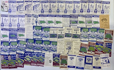 Lot 52D - FOOTBALL PROGRAMMES - NORTH WEST CLUBS.
