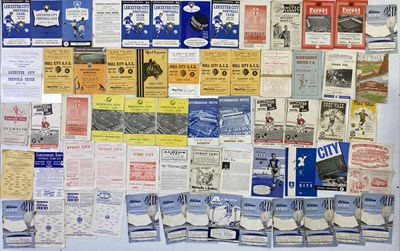 Lot 52E - FOOTBALL PROGRAMMES - MIDLANDS/EASTERN CLUBS 1950S/60S.