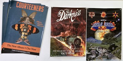 Lot 222 - ROCK AND POP POSTERS INC COURTEENERS.