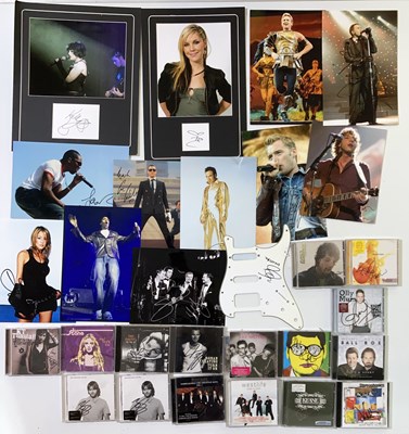 Lot 303 - POPSTARS - SIGNED PHOTOGRAPHS / CDS INC THE SMITHS.