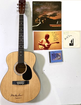 Lot 304 - STEVE HACKETT - GENESIS  - SIGNED ITEMS INC A GUITAR.
