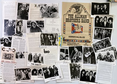 Lot 60 - PRESS KIT ARCHIVE - CLASSIC US ROCK.