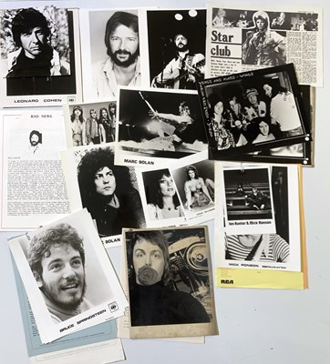 Lot 69 - PRESS KIT ARCHIVE - ROCK LEGENDS INC RONSON  / MCCARTNEY.
