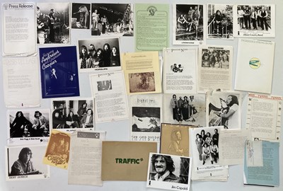 Lot 73 - PRESS PACK ARCHIVE - UK FOLK ROCK C 1970S.