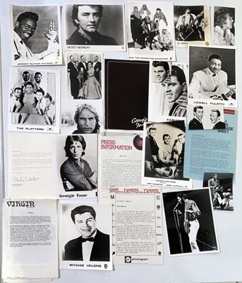 Lot 25 - PRESS KIT ARCHIVE - ROCK N ROLL ARTISTS.