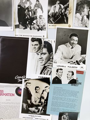 Lot 25 - PRESS KIT ARCHIVE - ROCK N ROLL ARTISTS.