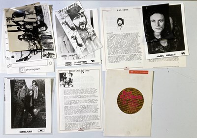 Lot 80 - PRESS KIT ARCHIVE - CREAM / BAKER / BRUCE.